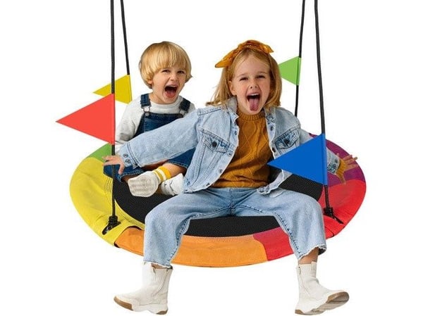 Kruzzel storke-rede-sittegynge 110 cm (25284)