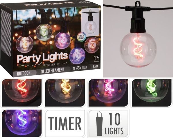 ProGarden julelys lenke 10 LED