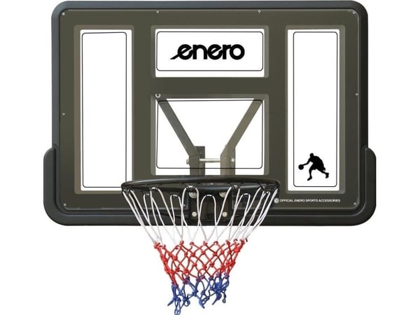Basketballtavle ENERO 110×75 cm med kant 45 cm TAJFUN