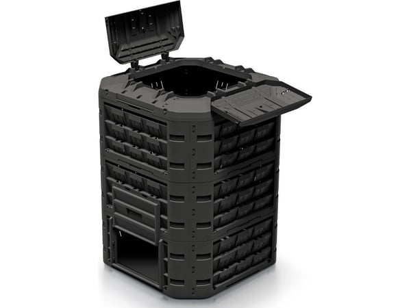 Compogreen Vario Musta muovikompostori Ikst950C-S411 Prosperplast