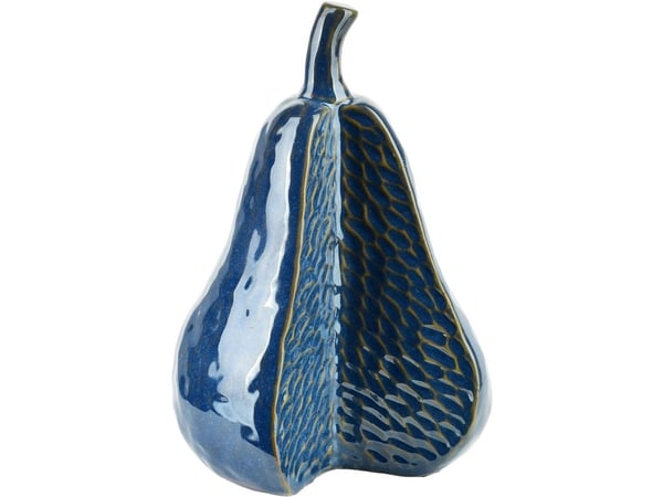 SAGGIO PEAR Figure 13.5x12x21cm laivastonsininen
