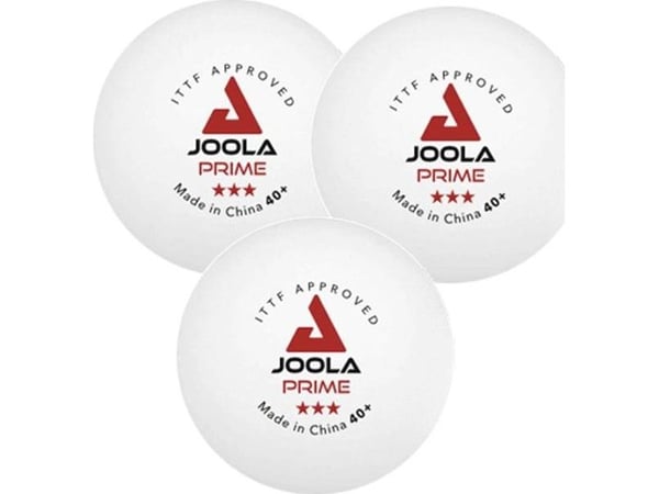 Joola Prime bordtennisballer 3 stk hvit (400326)