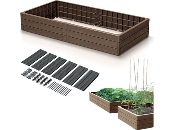 Prosperplast Hage Sengebunn Woody 1492x756mm Seng