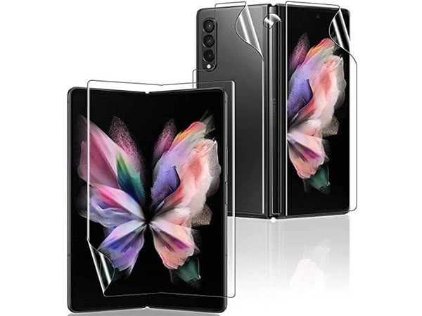 Extra Digital GL600424, Samsung, Galaxy Z Fold5, Tørr påføring, Gjennomsiktig, 3 stykker