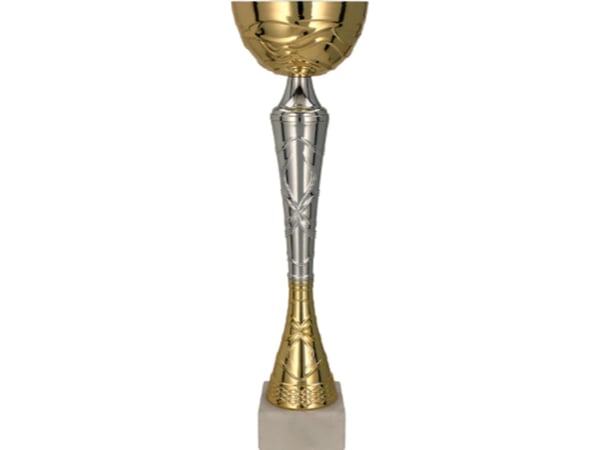 Victoria Sport pokal i metall, gull-sølv, TUMA S