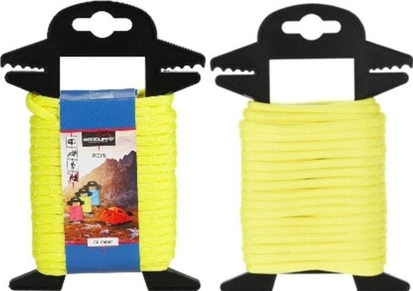 Redcliffs LINKA turistsnor 7,6 m SR 4 mm gul