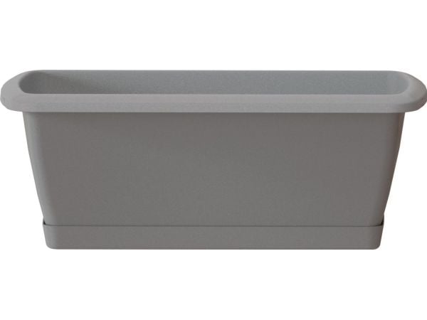 Prosperplast balkonglåda RESPANA SET ISE400P-405U 39×18 cm grå sten