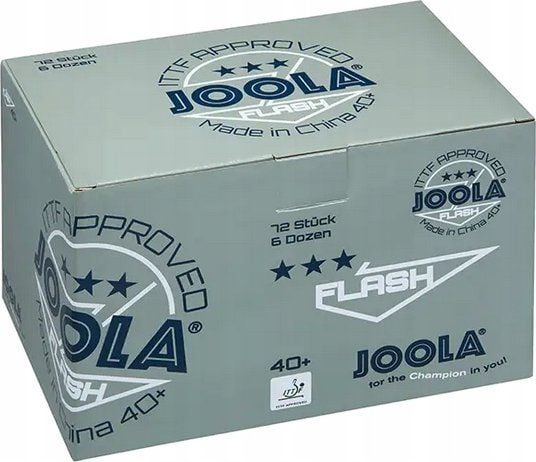 Joola bordtennisflagg/baller JOOLA FLASH 72 stk hvit