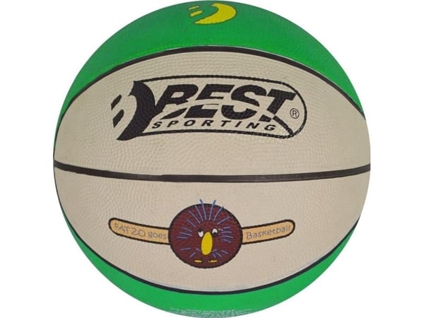 Basketbøyle mini best sporting str. 3 grønn