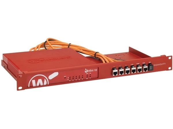 Rackmount.IT RM-WG-T6i - Monteringssett for nettverksenhet - rackmonterbar - WatchGuard Red - 1U - 19" - for WatchGuard Firebox T20, T40