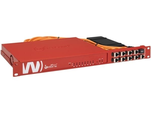 Rackmount.IT RM-WG-T7i - Monteringssett for nettverksenhet - rackmonterbar - WatchGuard Red - 1U - 19" - for WatchGuard Firebox T80