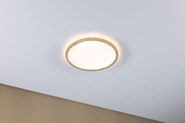 Paulmann 71028, 1 ampuller, LED, 3000 K, 1600 lm, IP44, Hvit, Tre
