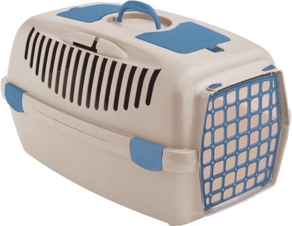 Zolux transportboks Gulliver 2 beige plastdør 55/36/35 cm