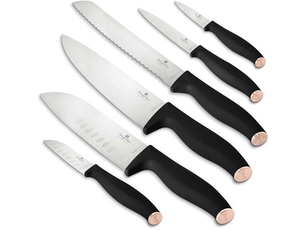 6 veitsen sarja Berlinger Haus Bh-2949 Black Rose Lumarko!