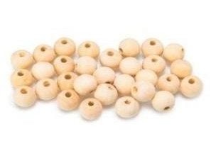 Luonnon puuhelmet 11x12mm 30kpl