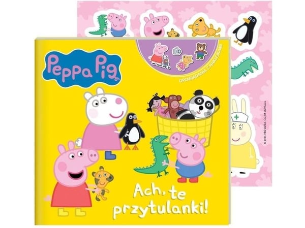 Media Service Zawada Peppa Gris. Historier med klistremerker del 11