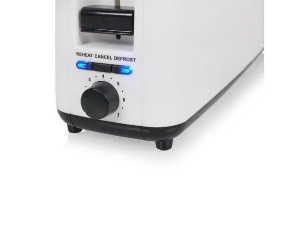 Tristar BR-1056, 2 skivor, Vit, Plast, Knappar, Rotations-, 900 W, 230 V