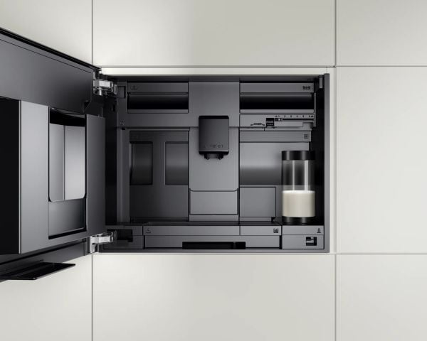 Bosch Serie 8 CTL7181W0, Espressomaskin, 2,4 l, Kaffe bønner, Innebygd kaffekvern, Hvit