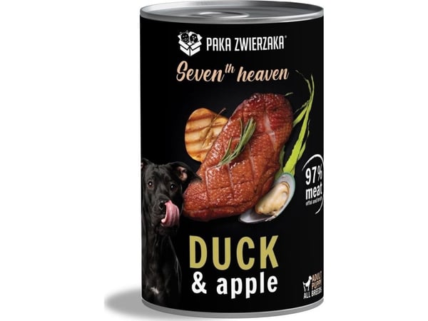 Paka Zwierzaka Märkä ankka & omena 400g Paka Zwierzaka Märkä ankka & omena 400g