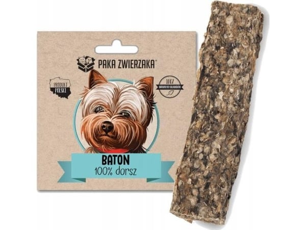 Dyregodteri Baton Torsk til hund 28 g