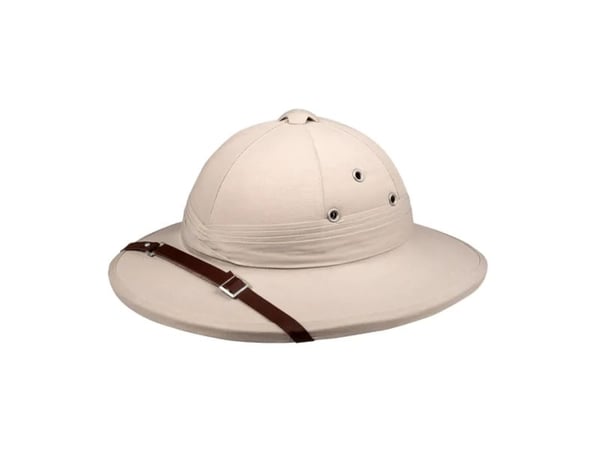 Boland 01206, Kostyme, hjelm, Voksen, Alle kjønn, Kartong, Jern, Polyester, Polyuretan, Beige, Brun, 590 mm
