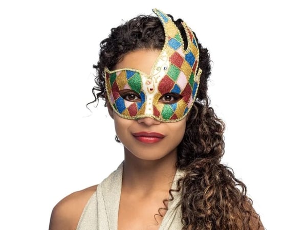 Boland 00200, Voksen, Øyemaske, Venezia-maske, 1 stykker