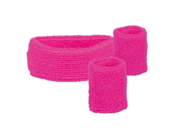 Boland 01895, Sweatband, Voksen, Alle kjønn, Polyester, Rosa, 40 g