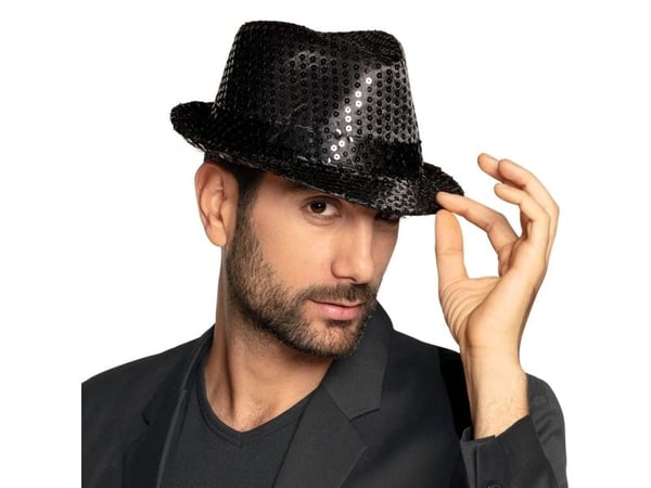 Boland 8712026012951, Hatt til kostyme, Voksen, Alle kjønn, Polyetylentereftalat (PET), Polyester, Sort, 220 mm