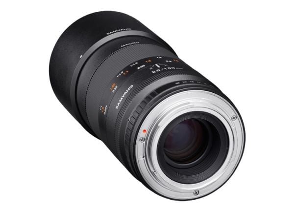 Samyang 100mm F2.8 ED UMC MACRO, Lins med fast fokus, 15/12, Sony E