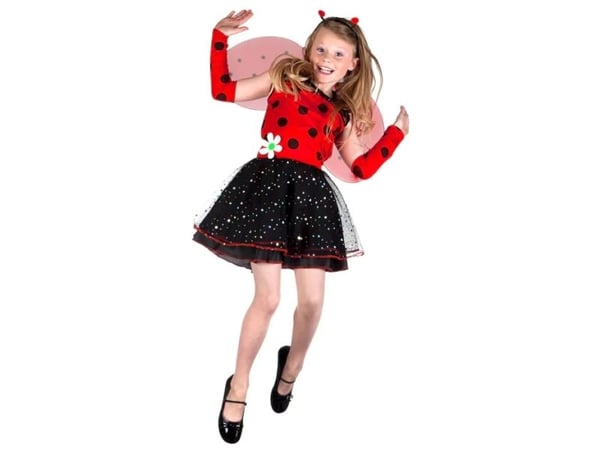 Boland 82225, Fancy costume, Child, Female, Other, Black, Red, Female