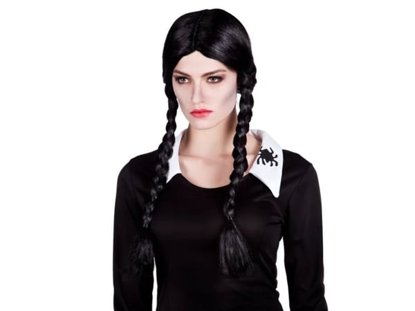 Boland 86097, Smart kjoleparykk, Voksen, Dame, Polyester, Svart, 325 g