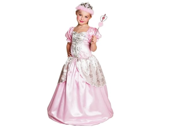 Boland 44076, Fancy kjole tiara, Barn, Jente, Feather, Isopor, Rosa, Sølv, CE