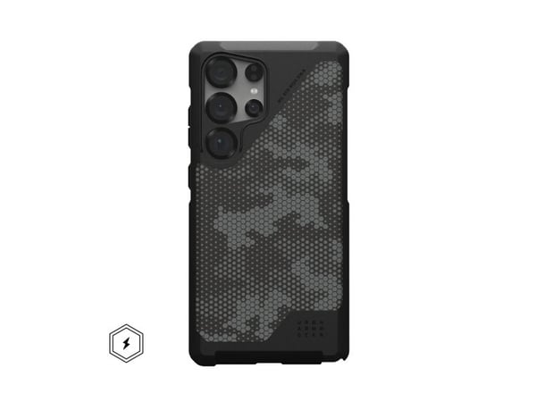 Urban Armor Gear Metropolis LT, Etui, Samsung, Galaxy S25 Ultra, 17,3 cm (6.8"), Svart, Grå