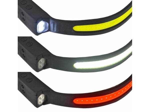AWTools hodelykt COB LED med bevegelsessensor