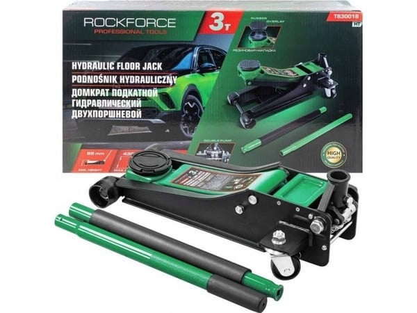ROCKFORCE løftespak “ZABA” 3T 85-430mm 2-tau-løfteanordning