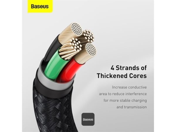 Baseus CALJK-01, 0,25 m, Lightning, USB A, Hanstik, Hanstik, Lajittelu