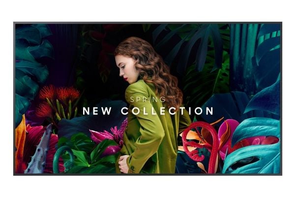 Samsung QB55C-N - 55" Diagonalklasse QBC Series LED-bakgrunnsbelyst LCD-skjerm - Crystal UHD - intelligent skilting - Tizen OS - 4K UHD (2160p) 384...