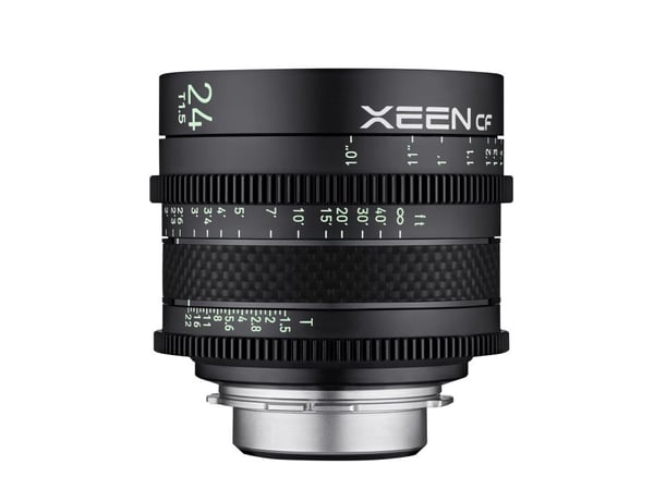 Samyang CFX24-C, Kino, Canon EF