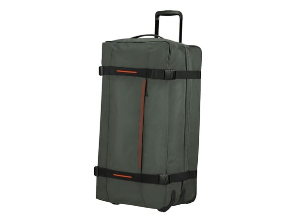 American Tourister Urban Track, Reisebag, Softshell, Khaki, Dark Khaki, Stor, 2 hjul