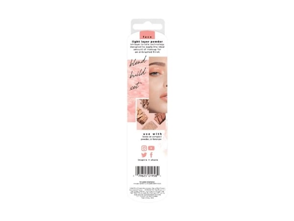 Real Techniques borstar för light layer powder, 1 st