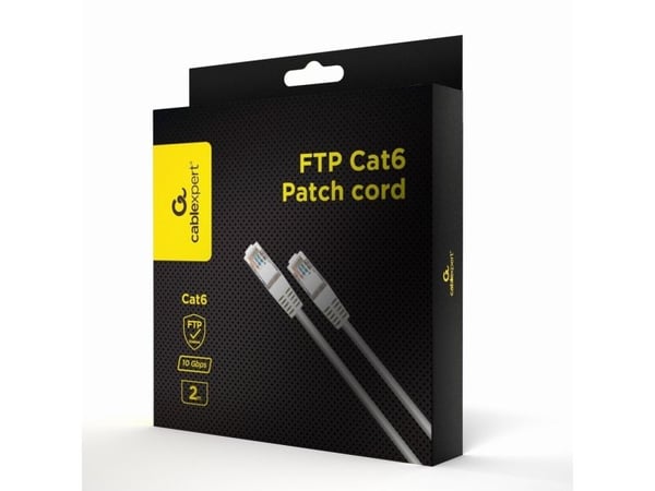 Cablexpert FTP Cat6 Patch cord, 2 m, White