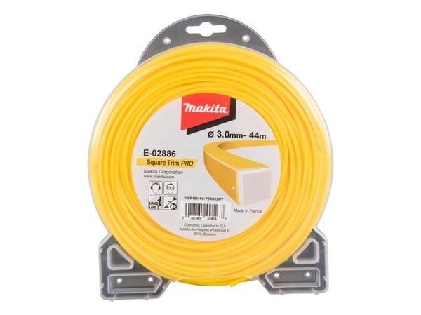 MAKITA ŻYŁKA NYLONOWA KWADRAT 3,0mm/ 44m