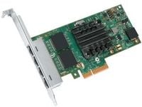 Intel Ethernet Server Adapter I350-T4 - Nettverksadapter - PCIe 2.1 x4 lav profil - Gigabit Ethernet x 4