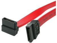 StarTech 6in SATA to Right Angle SATA Serial ATA Cable - 6in SATA Cable - left angle SATA Cable - angled SATA Cable - SATA-kabel - Serial ATA 150/3...