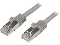 StarTech.com N6SPAT3MGR, 3 m, Cat6, SF/UTP (S-FTP), RJ-45, RJ-45, Harmaa