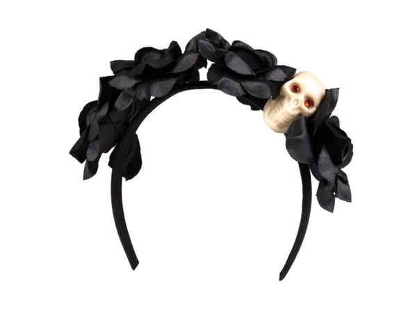 Boland 97007, Fancy dress tiara, Adult, Female, Acrylic, Polyester, Polyethylene, Polypropylene (PP), Black, 30 g Boland 97007, Fancy dress tiara, Adult, Female, Acrylic, Polyester, Polyethylene, Polypropylene (PP), Black, 30 g