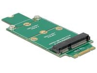 DeLOCK Adapter mSATA > M.2 NGFF - Lagringskontroll - mSATA - mSATA - M.2-kort