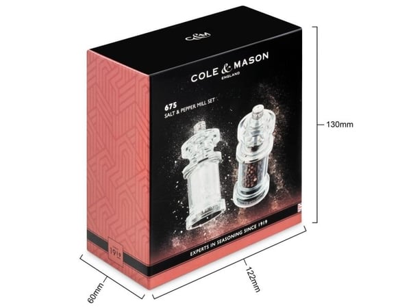 COLE&MASON Salt og peber sæt 675 cole&mason™