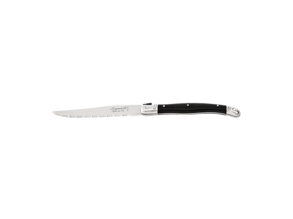 Laguiole Steakkniver svart - 6 stk
