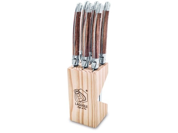 Steak knives Laguiole Wood SET 6 SdV